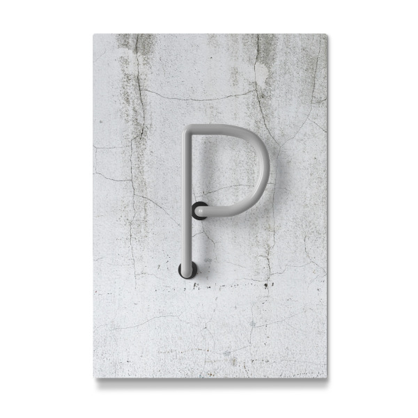 Galerie-Print "Neon Alphabet Off - P" 30x20 cm artboxONE