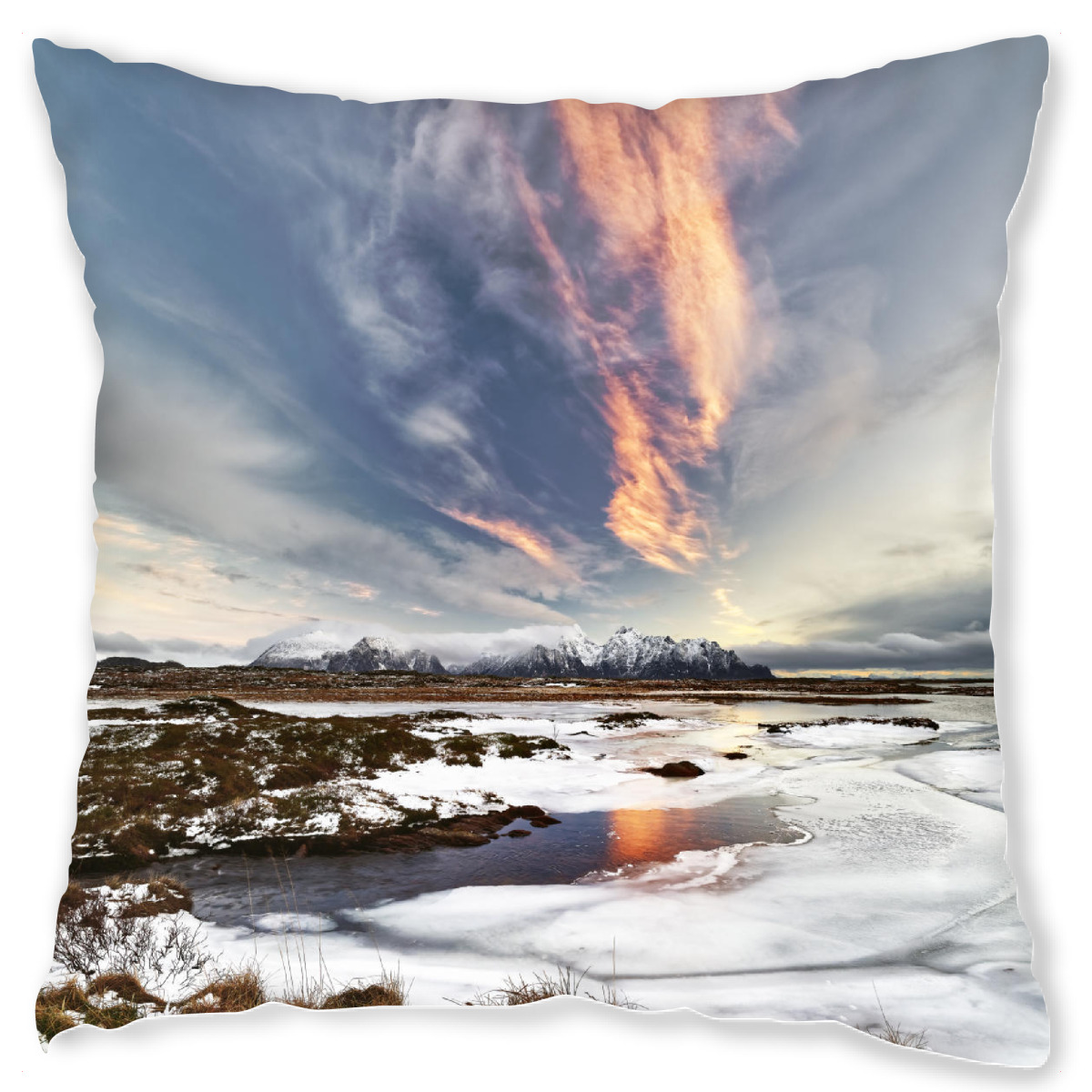 Design-Kissen "Eislandschaft" artboxONE - Natur,Reise