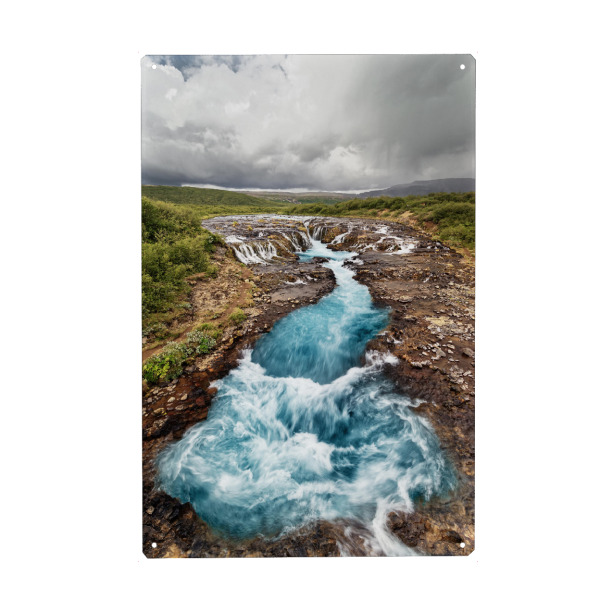 Holzbild "Bruarfoss" artboxONE - Natur,Reise