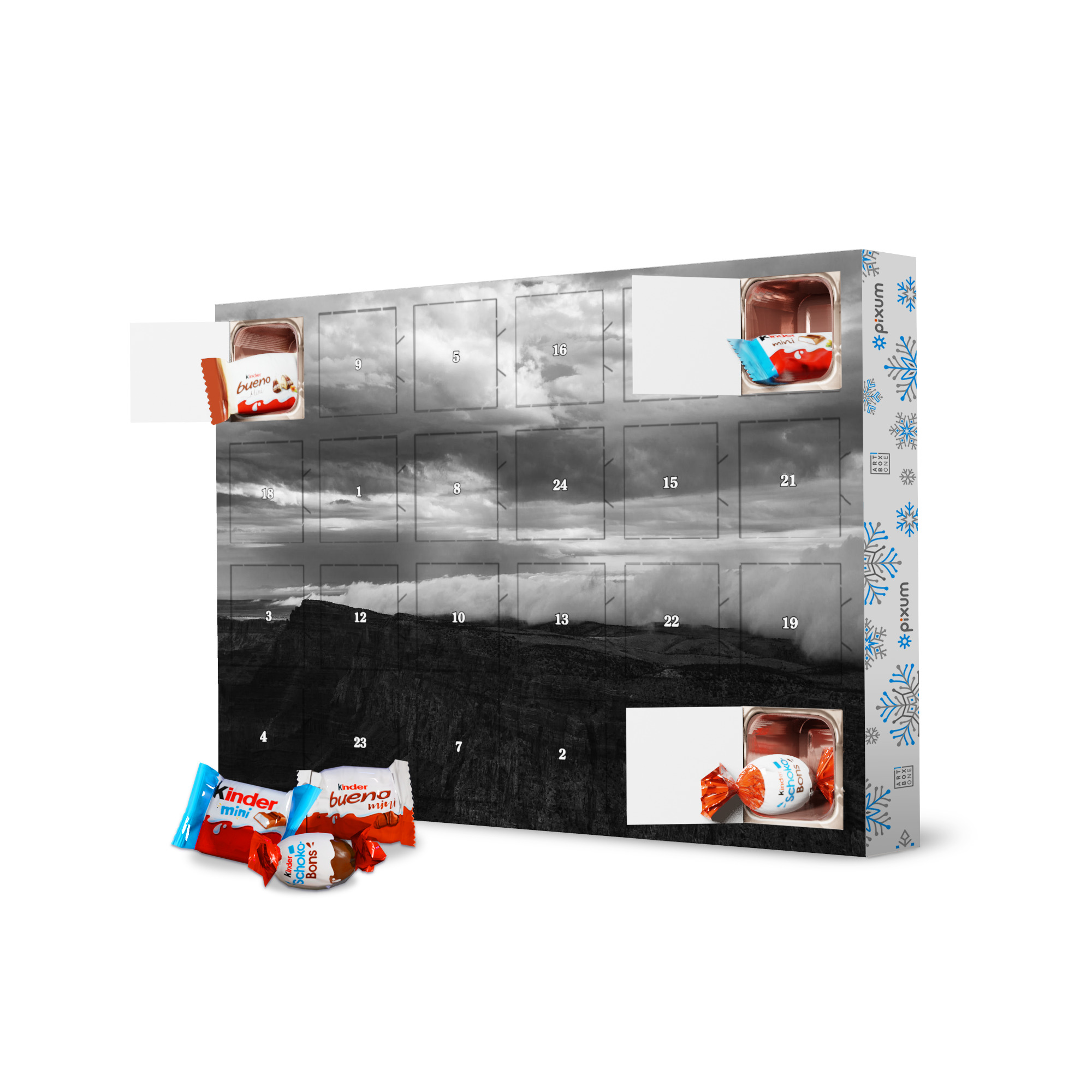 Adventskalender mit Produkten von Kinder Desert View artboxONE Adventskalender Natur