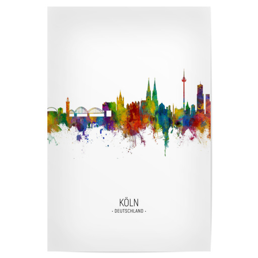 Köln Skyline Portrait