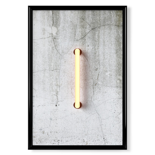 Neon Alphabet On - I
