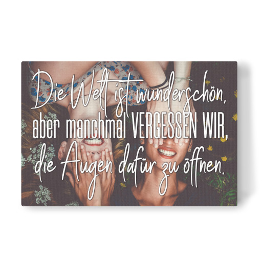 Die Welt ist wunderschön Die Welt ist wunderschön