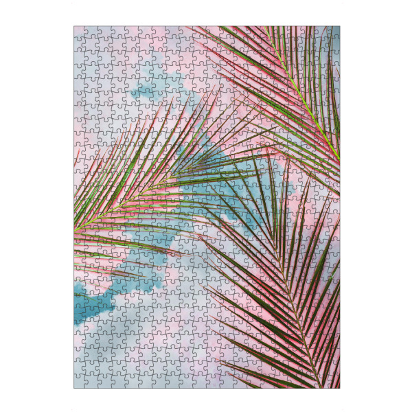 Puzzle Ravensburger "Palms + Sky" artboxONE - Natur