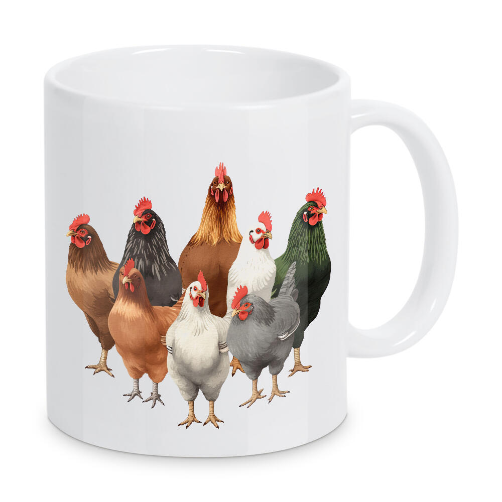 Tasse "Chicken Coop Decor Farm Artwork" artboxONE - Für Kinder,Tiere,Für Mama,Für Papa,Festivals