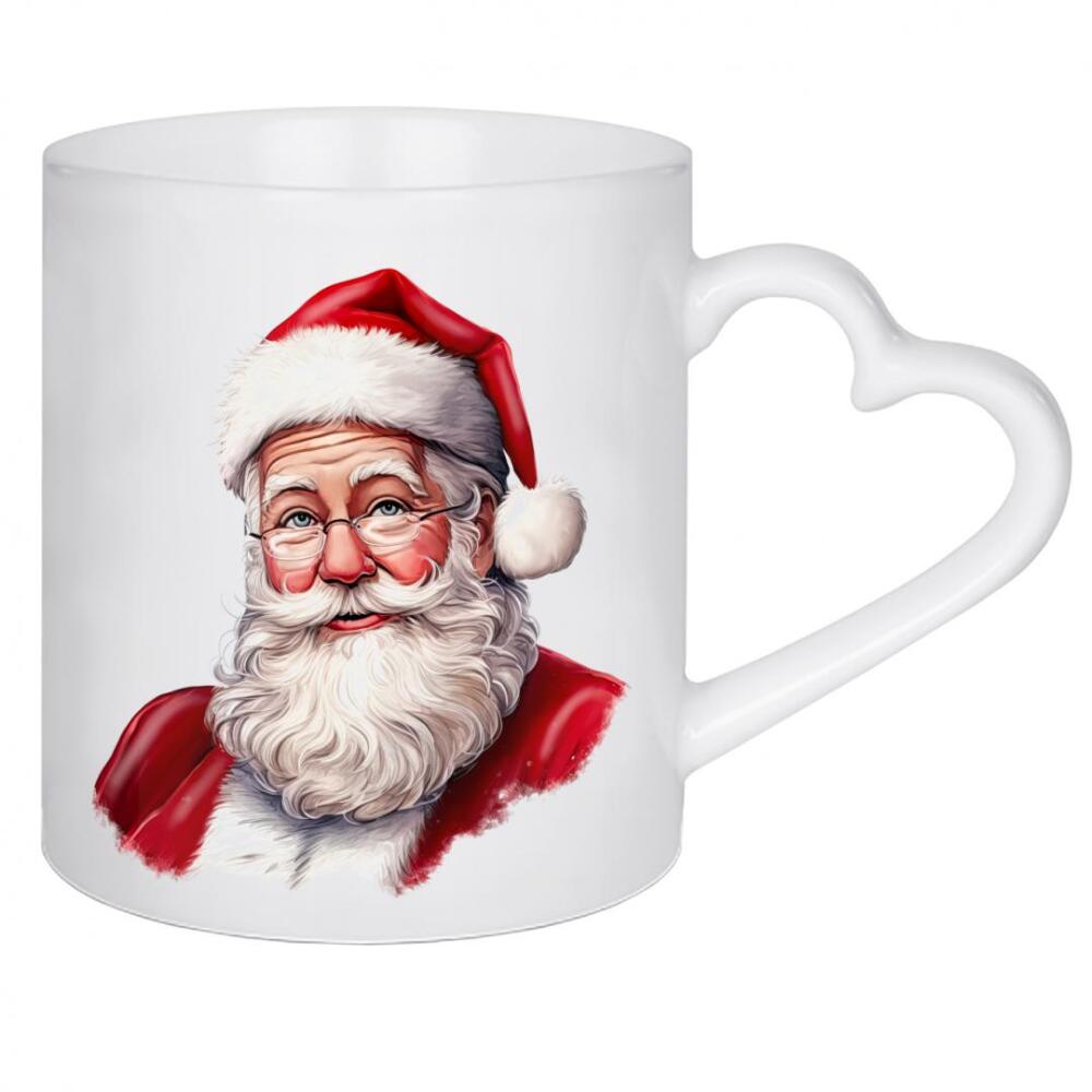 Herztasse "Vintager Weihnachtsmann" artboxONE - Menschen,Weihnachten,Männer,Festivals
