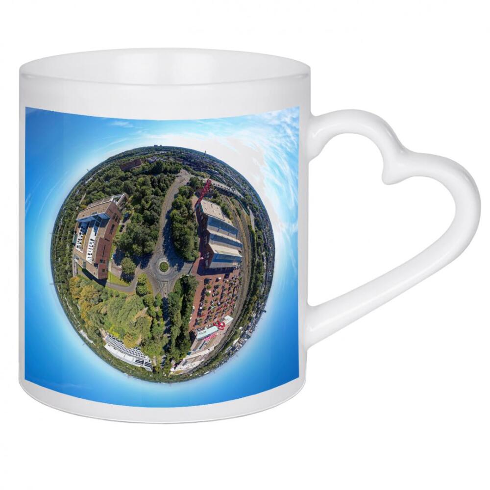 Herztasse "Hamburg - Kreisel Schlachthofstr" artboxONE - Städte,Städte / Hamburg,Reise,Architektur,Reise / Länder