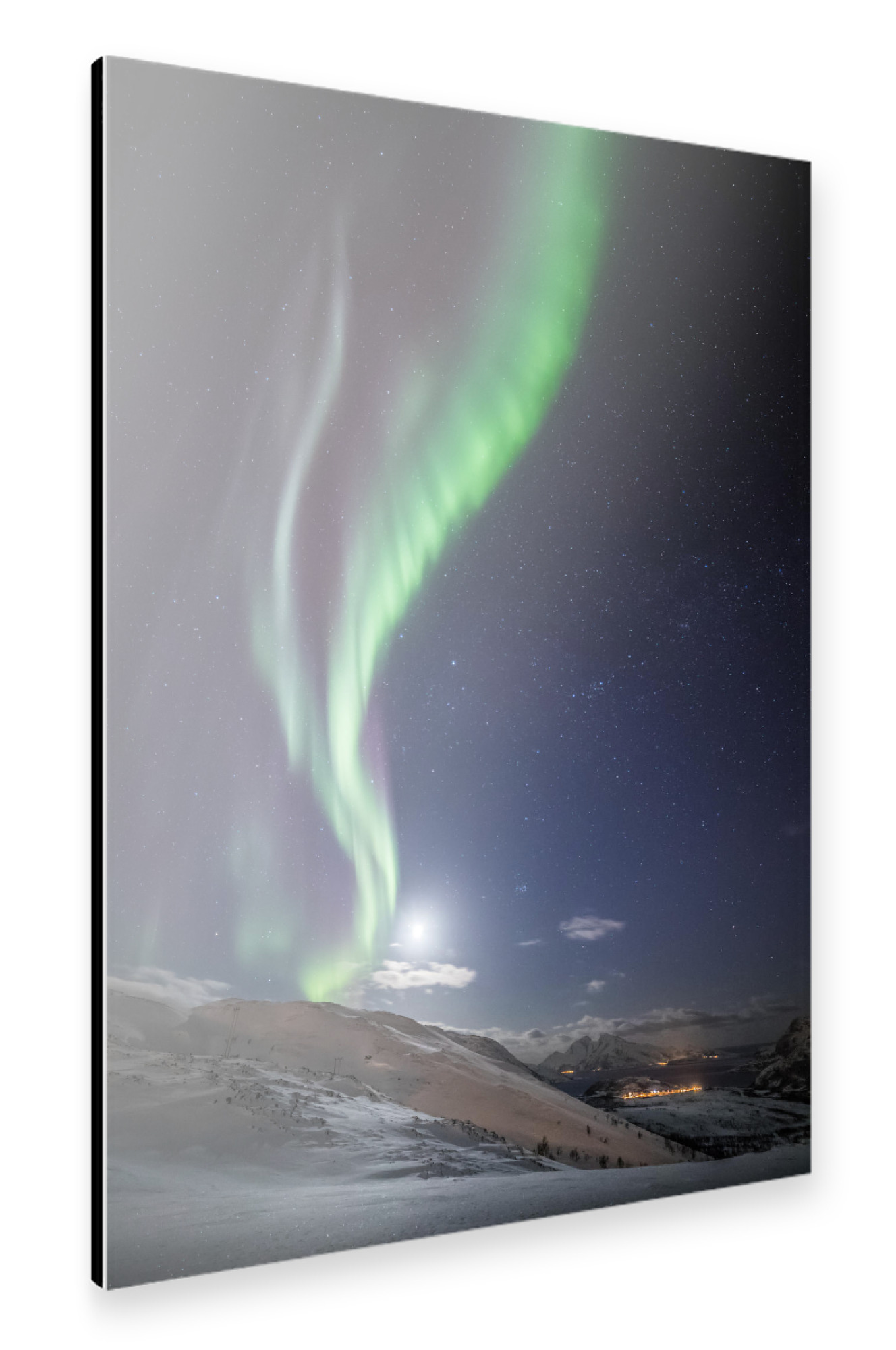 Alu-Dibond "Polar Lights" 30x20 cm artboxONE
