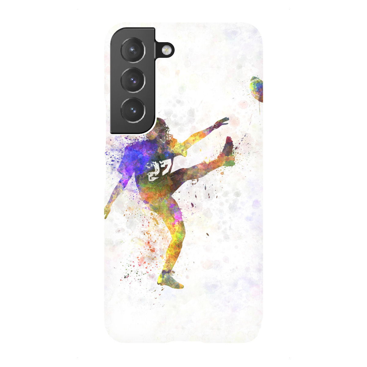 "American football kicker kicking"für Samsung Galaxy - Premium-Case Handyhülle artboxONE