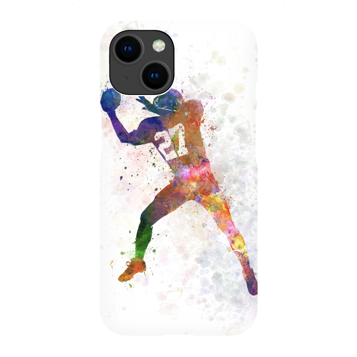 "American football receving"für iPhone - Premium-Case Handyhülle artboxONE