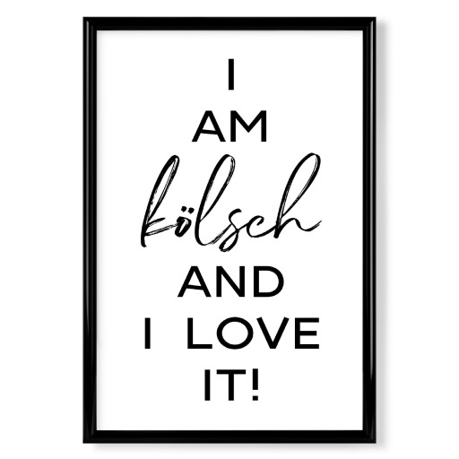 I am kölsch