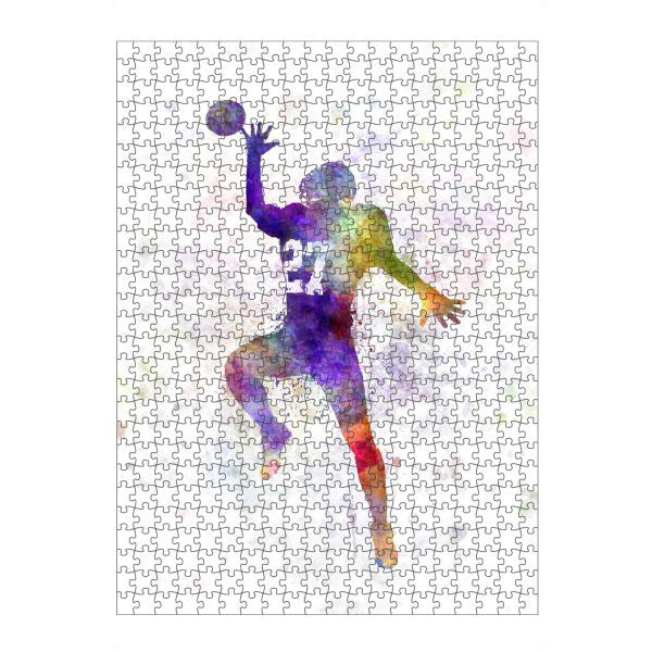 artboxONE Puzzle "American football player receving" artboxONE - Sport,Sport / Fußball