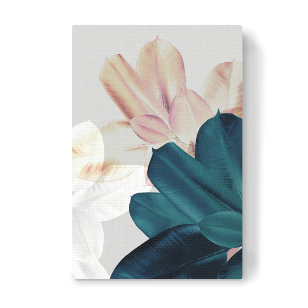 Leinwandbild "Abstract Tropical Leaves" artboxONE - Natur - Abstract tropical leaves