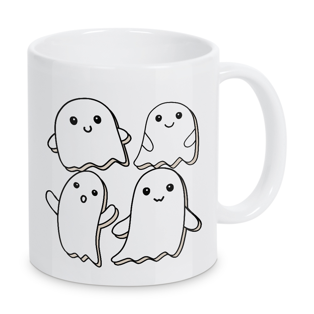 Tasse "Kawaii Geister zum Gruseln" artboxONE - Für Kinder,Comic,Halloween,Lustig