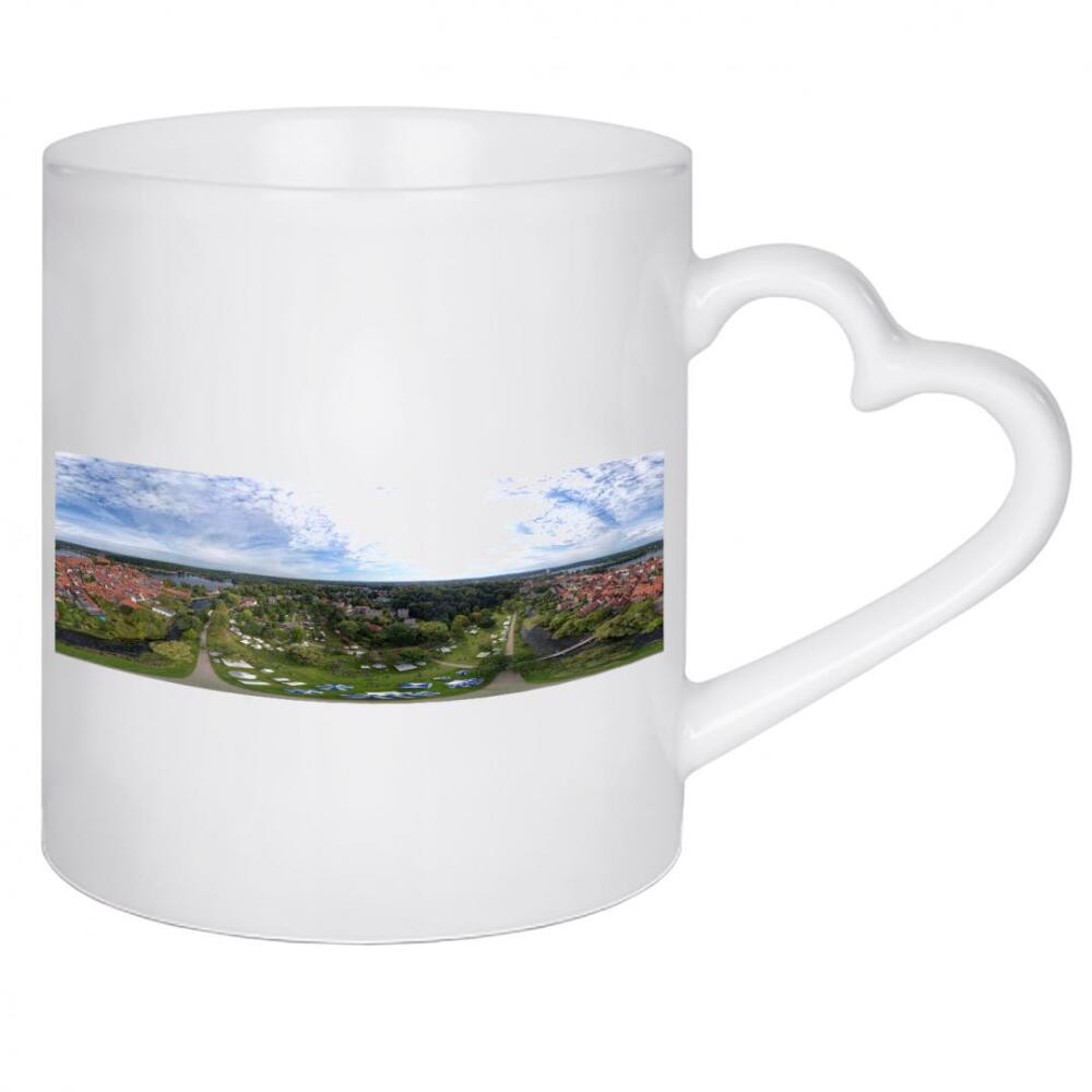 Herztasse "Kurpark Mölln - Panorama, H70m" artboxONE - Städte,Natur,Reise,Architektur,Städte / Weitere