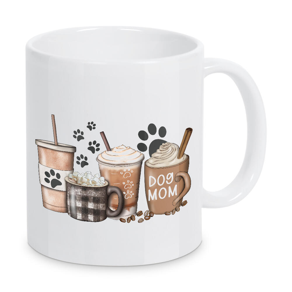 Tasse "Hundemama-Kaffeetassen" artboxONE - Tiere,Essen & Trinken,Fashion,Für Mama,Festivals