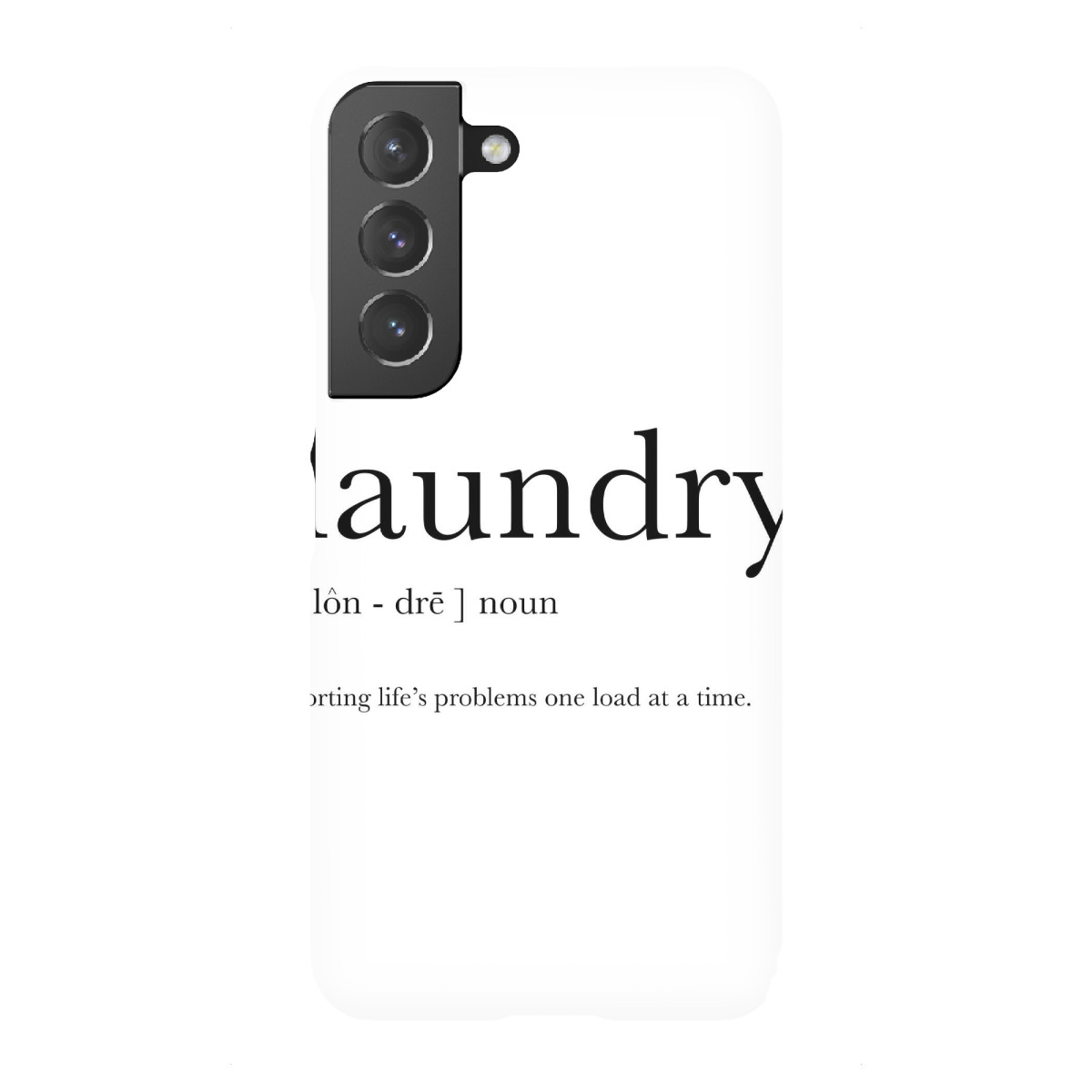 Samsung Galaxy "Laundry Definition" Premium-Case Handyhülle artboxONE