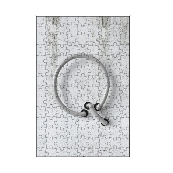 artboxONE Puzzle "Neon Alphabet Off - Q" artboxONE - Buchstaben / Q - Buchstabenset-neon2,Buchstabe-q,Q,Buchstabe,Abc,Alphabet,Neon sign,Neon art