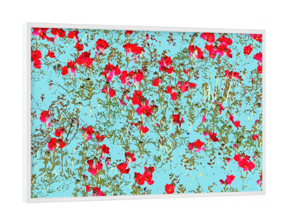 Poster mit weißem Rahmen "Not Enough Flowers" artboxONE - Floral