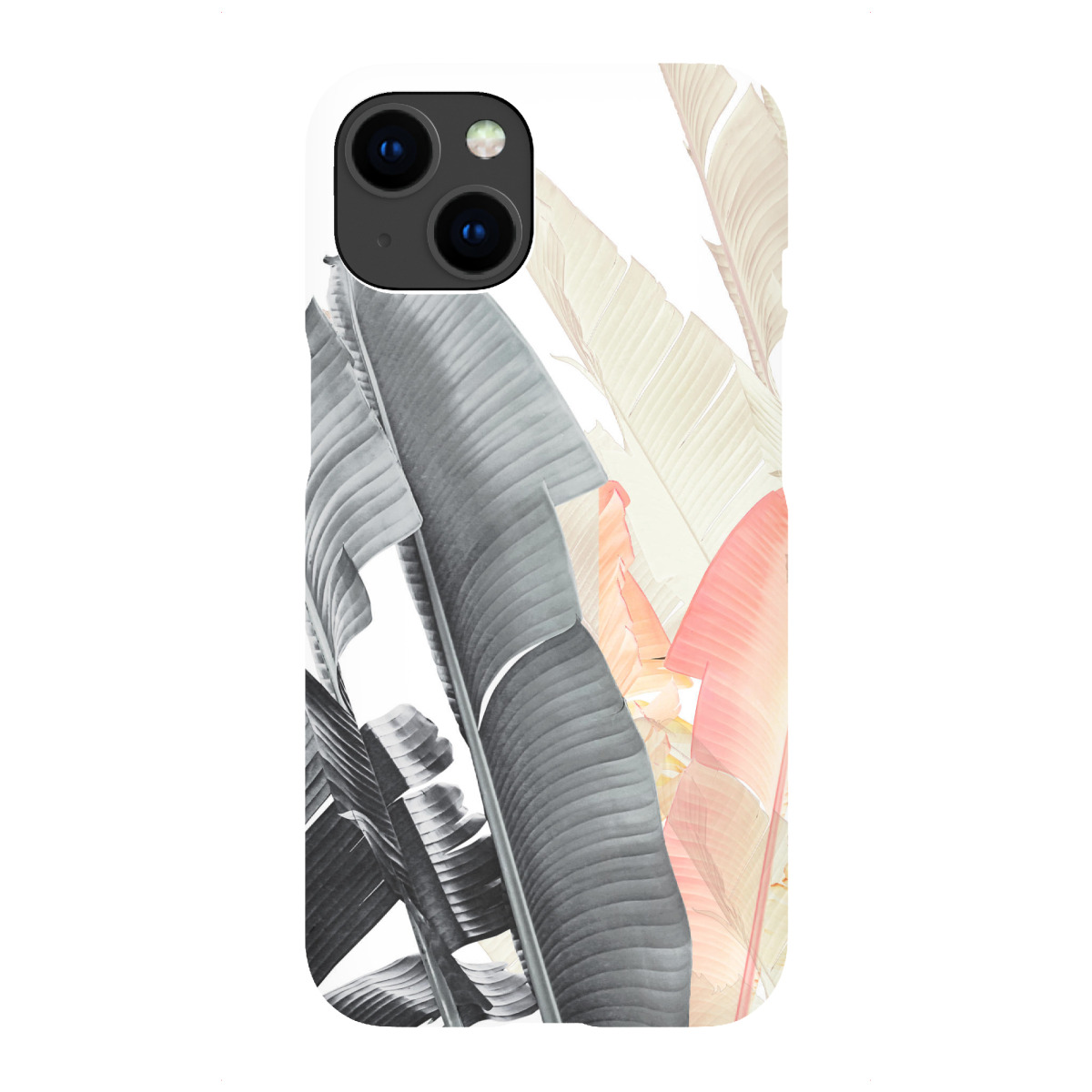 iPhone "Banana Leaves Abstract" Premium-Case Handyhülle artboxONE