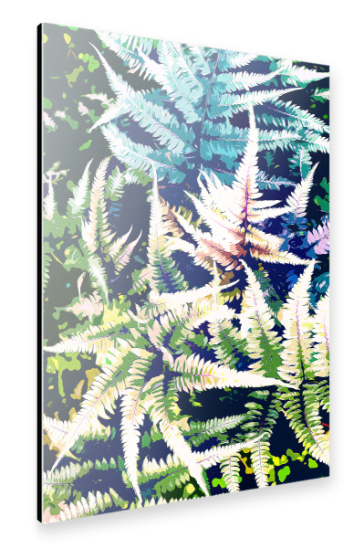 Alu-Dibond "Wild Jungle" 30x20 cm artboxONE