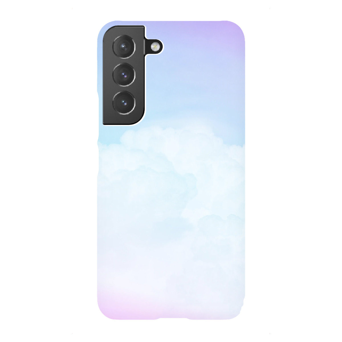 "Happy Pastel Clouds - Pink Lila"für Samsung Galaxy - Premium-Case Handyhülle artboxONE
