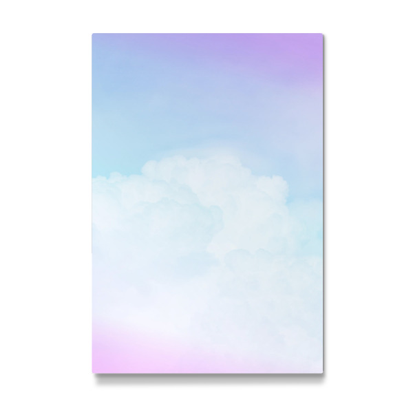 Galerie-Print "Happy Pastel Clouds - Pink Lila" 30x20 cm artboxONE