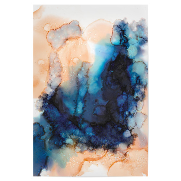 Poster 30x20 cm "Abstract Ink" artboxONE - Abstrakt - Tinte,Abstrakt,Abstract,Ink,Colorful,Bunt