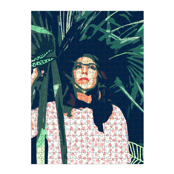 artboxONE Puzzle "Tropical Travel" artboxONE - Menschen - Woman,Girl,Vacation,Tropical - Bild woman