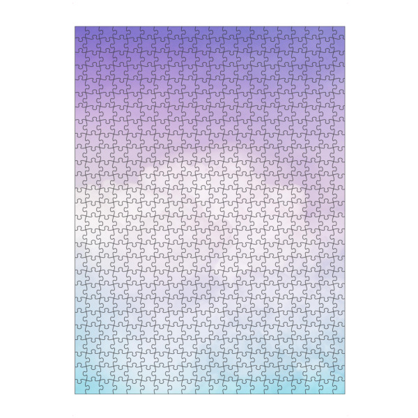 artboxONE Puzzle "Happy Pastel Clouds - Aqua Purple" artboxONE - Abstrakt - Himmel,Wolken,Pastell - Bild himmel