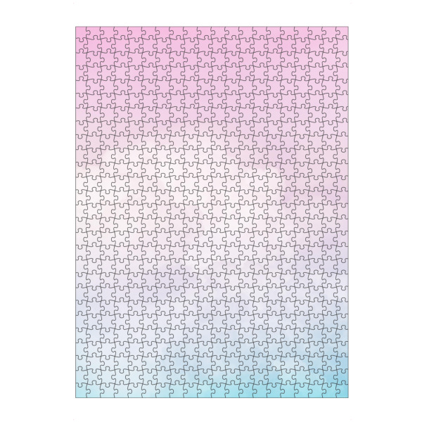 Puzzle Ravensburger "Happy Pastel Clouds - Aqua Pink" artboxONE - Abstrakt - Himmel,Wolken,Pastell - Bild himmel