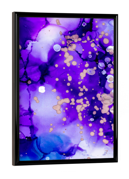 Poster mit schwarzem Rahmen "Abstruct mixture" artboxONE - Abstrakt - Tinte,Abstrakt,Ink,Abstract