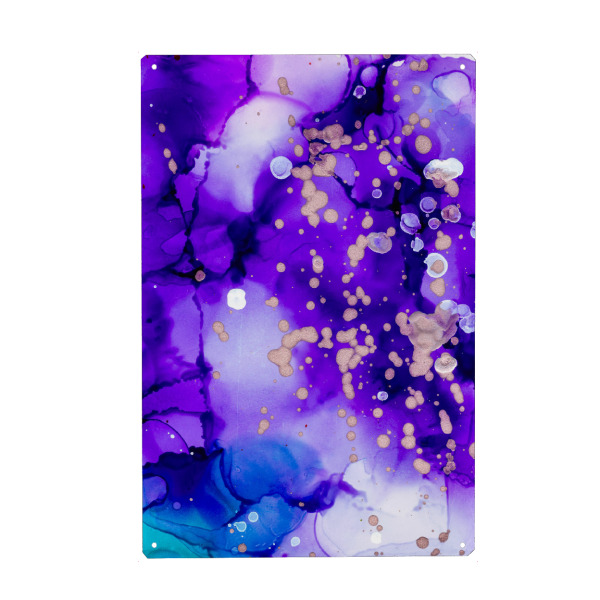 Holzbild "Abstruct mixture" artboxONE - Abstrakt - Tinte,Abstrakt,Ink,Abstract