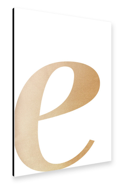 Alu-Dibond "Gold E" 30x20 cm artboxONE