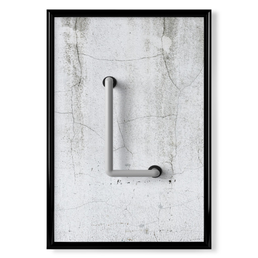 Neon Alphabet Off - L