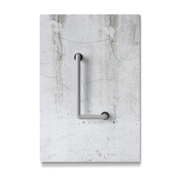 Galerie-Print "Neon Alphabet Off - L" 30x20 cm artboxONE