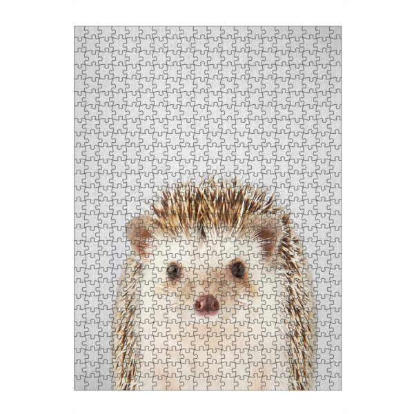 artboxONE Puzzle "Hedgehog - Colorful" artboxONE - Tiere - Animal,Animals,Portrait,Hedgehog - Bild animal