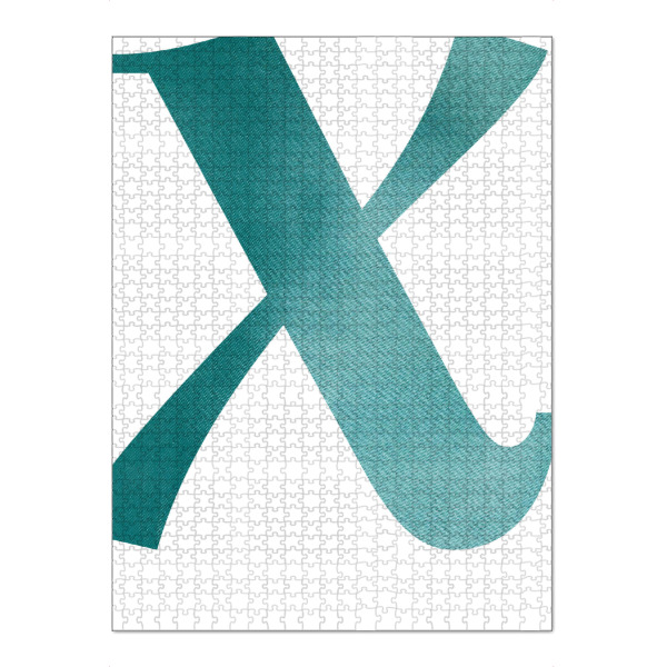 Puzzle Ravensburger "Mint X" artboxONE - Buchstaben / X - Buchstaben,Typografie,Typography - Bild buchstaben