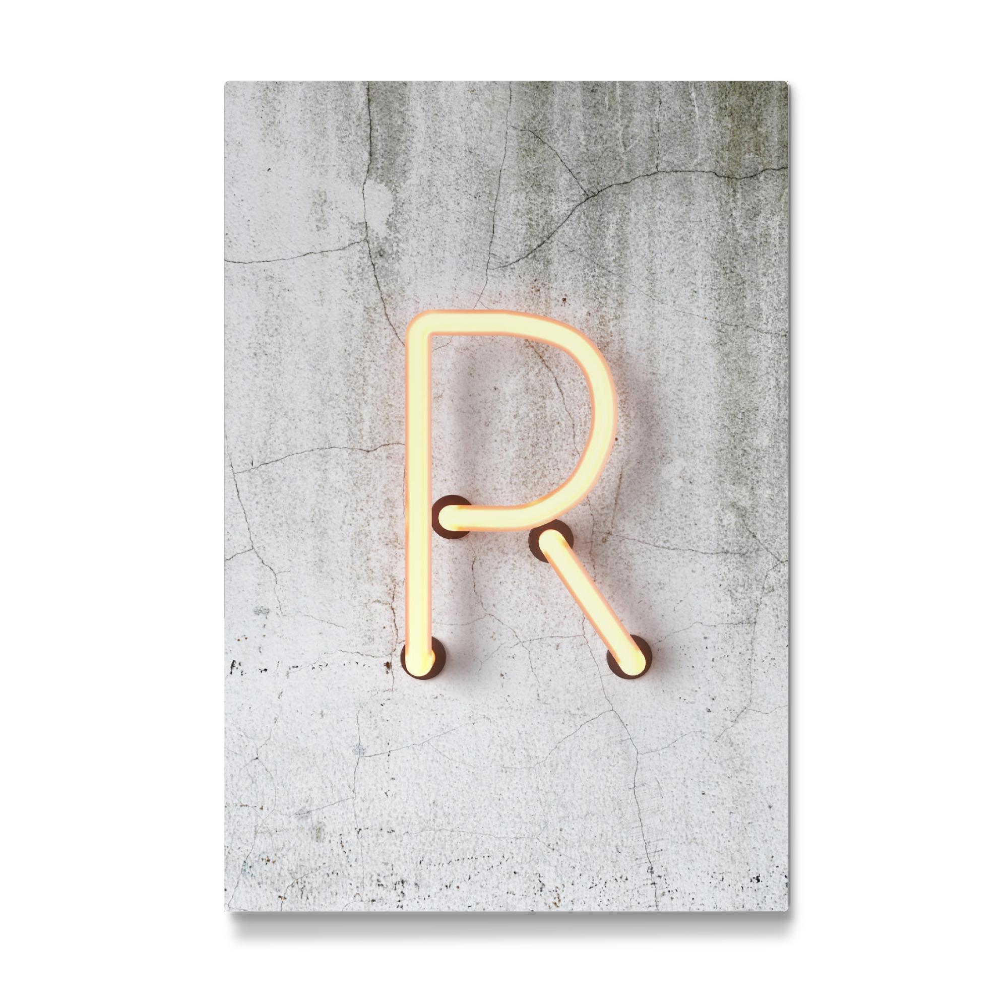 Galerie-Print "Neon Alphabet On - R" 30x20 cm artboxONE