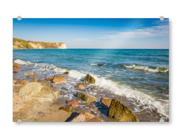 Acrylglasbild "Herbst am Kap Arkona" artboxONE - Reise / Strand und Meer - Ostsee,Meer,Küste,Steilküste