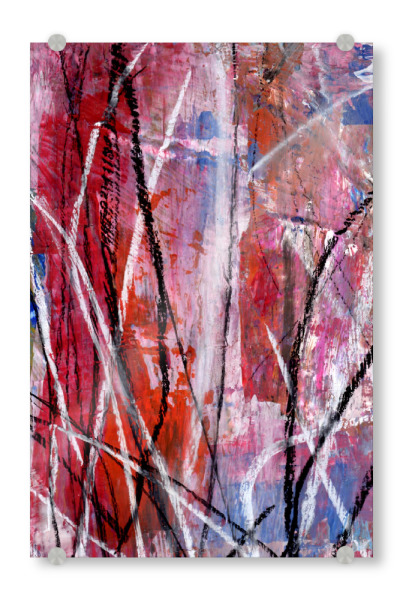 Acrylglasbild "Flying Dreams" artboxONE - Abstrakt - Acryl,Malerei,Abstrakt