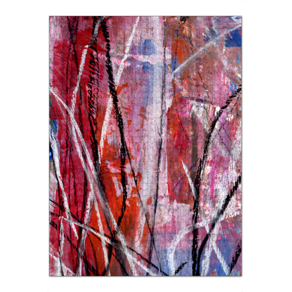 Puzzle Ravensburger "Flying Dreams" artboxONE - Abstrakt - Acryl,Malerei,Abstrakt - Bild acryl