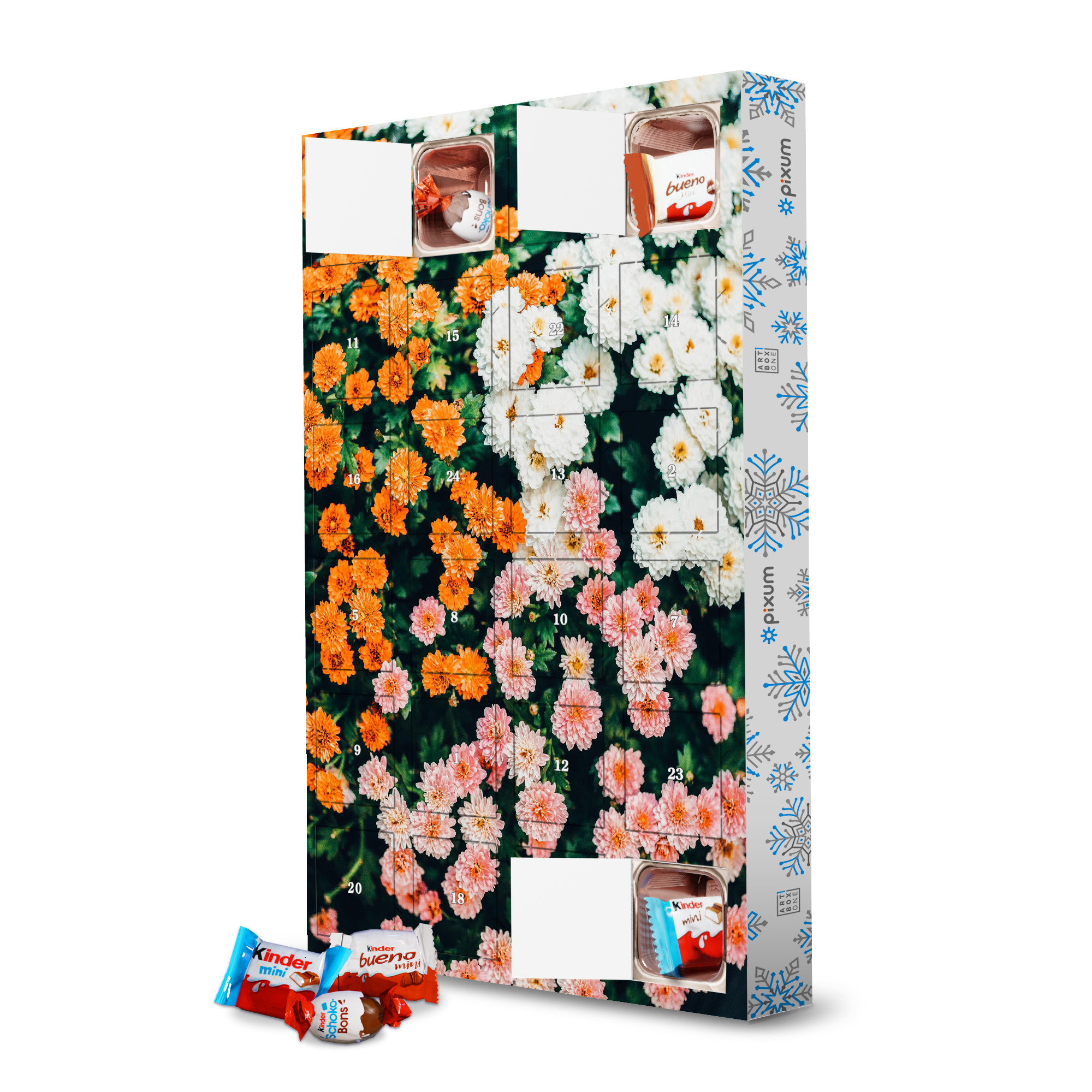 Adventskalender mit Produkten von Kinder In My Garden artboxONE Adventskalender Floral