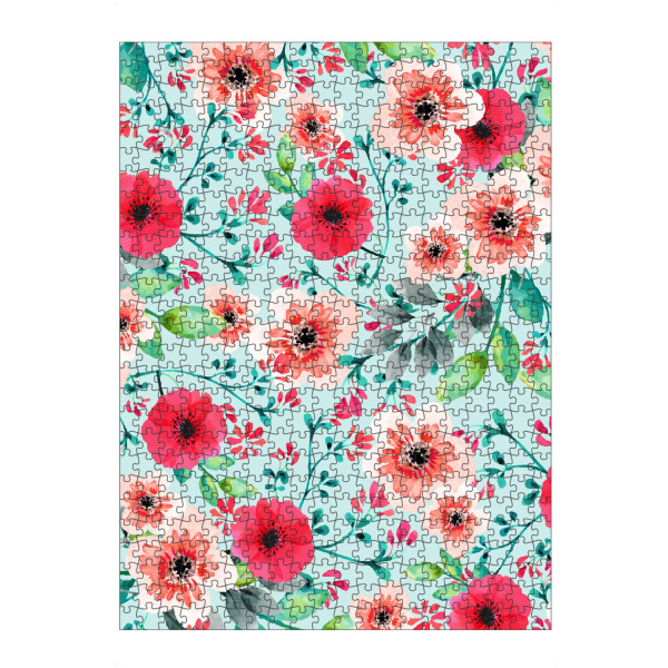 artboxONE Puzzle "Exotica-II" artboxONE - Floral - Pattern,Floral,Exotic,Leaves,Botanical,Blossom,Bloom,Flourish,Flowers - Bild pattern