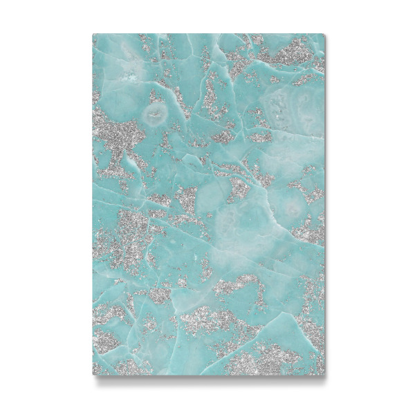 Galerie-Print "Crystallized Mint | Glitter Marble" 30x20 cm artboxONE