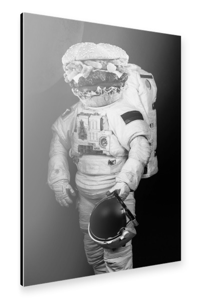 Alu-Dibond "AstroBURGER" 30x20 cm artboxONE