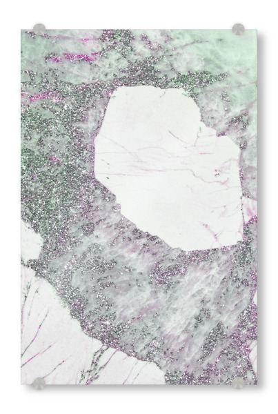 Acrylglasbild "Glitter Touch | Glitter Marble" artboxONE - Abstrakt,Marmor