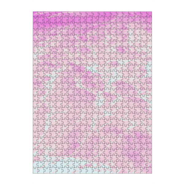 artboxONE Puzzle "Pink Mint Waves" artboxONE - Natur,Abstrakt,Reise / Strand und Meer
