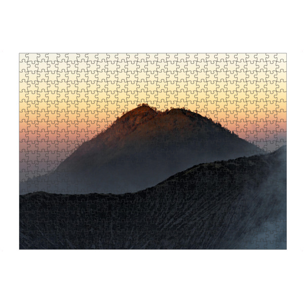 Puzzle Ravensburger "Erstes Tageslicht am Vulkan" artboxONE - Reise,Reise / Asien