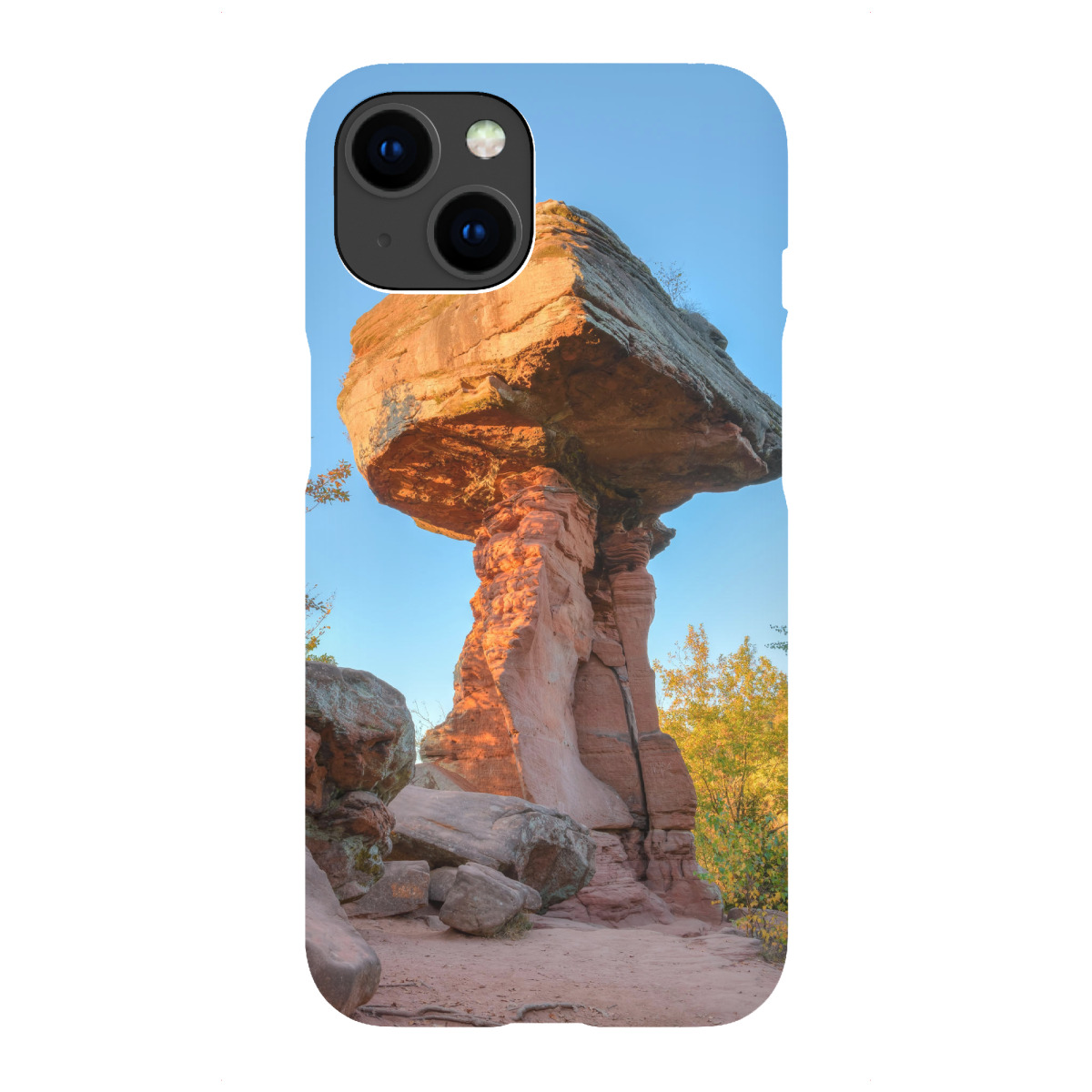 iPhone "Teufelstisch Pfälzerwald" Premium-Case Handyhülle artboxONE